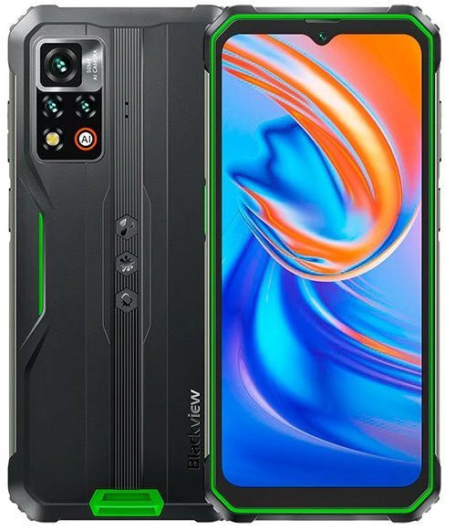 Blackview BV9200 6.6" 8GB RAM 256GB ROM 5000мАч 50MP 4G IP68 IP69K MIL-STD-810G NFC Android12 Green