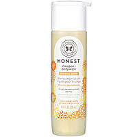 The Honest Company, Нежный шампунь на каждый день + гель для душа, сладкий апельсин и ваниль, 295 мл (10,0 в в