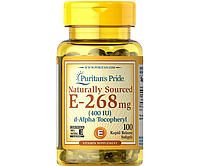 Натуральный витамин E Puritan's Pride (Vitamin E) 400 МЕ 100 капсул