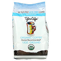 Tylers Coffees, Органический кофе, обычный, молотый, 12 унций в Украине