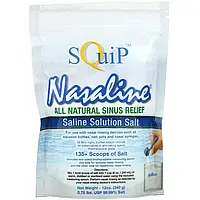 Squip, Nasaline, солевой раствор, 340 г (12 унций) в Украине
