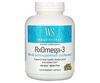 Омега-3 для женщин Natural Factors (WomenSense, RxOmega-3) 120 капсул