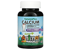 Жевательный кальций для детей Natures Plus (Chewable Calcium for Kids) 125 мг 90 таблеток