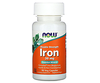 Железо NOW Foods (Iron) 36 мг 90 капсул