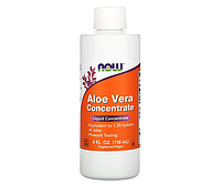 Жидкий концентрат Алоэ Вера NOW Foods (Aloe Vera Concentrate) 118 мл