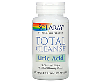 Очиститель мочевой кислоты Solaray (Total Cleanse Uric Acid) 60 капсул