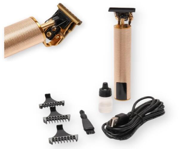 Акумуляторна потужна машинка для стрижки волосся VGR V-265 Золотий (V-265_714), фото 1