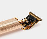 Акумуляторна потужна машинка для стрижки волосся VGR V-265 Золотий (V-265_714), фото 6