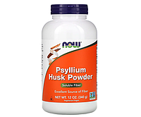 Порошок шелухи подорожника NOW Foods (Psyllium Husk Powder) 340 г