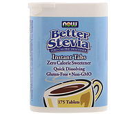 Растворимые таблетки Стевии NOW Foods (Better Stevia Instant Tabs) 175 таблеток