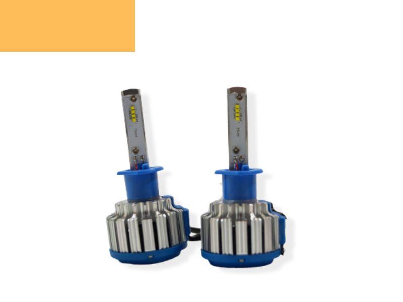 Лампи XPRO T1 HB4 9006 світлодіодні надяскраві LED в авто 6000К 50W 2 шт (MER-12815)