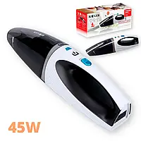 Автомобільний пилосос (автопилосос) акумуляторний портативний Haeger HG-8668 білий 45W (HG-8668_943)