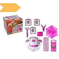 ОвочерізкаXPRO Multi Salad Chef 13 в 1 (18) рожева (GR- 100_310)