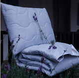 Престижна, високоякісна натуральна, бавовняна подушка з квітами лаванди — Lavanda Soft — Словіння, фото 8