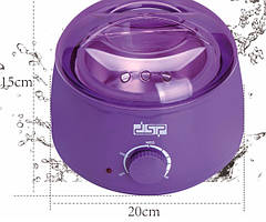 Воскоплав баночний 0,4 л Beauty Skincare DSP F-70004 фіолетовий 80W (F-70004_302)