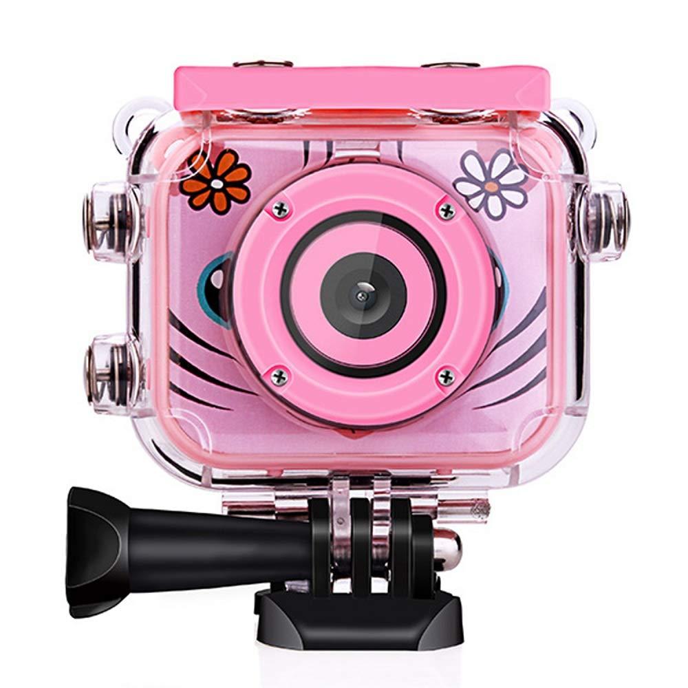 Водонепроникна дитяча відеокамера та фотоапарат XPROKID MULTI 1080FHD Rose для дітей і підлітків, фото 1