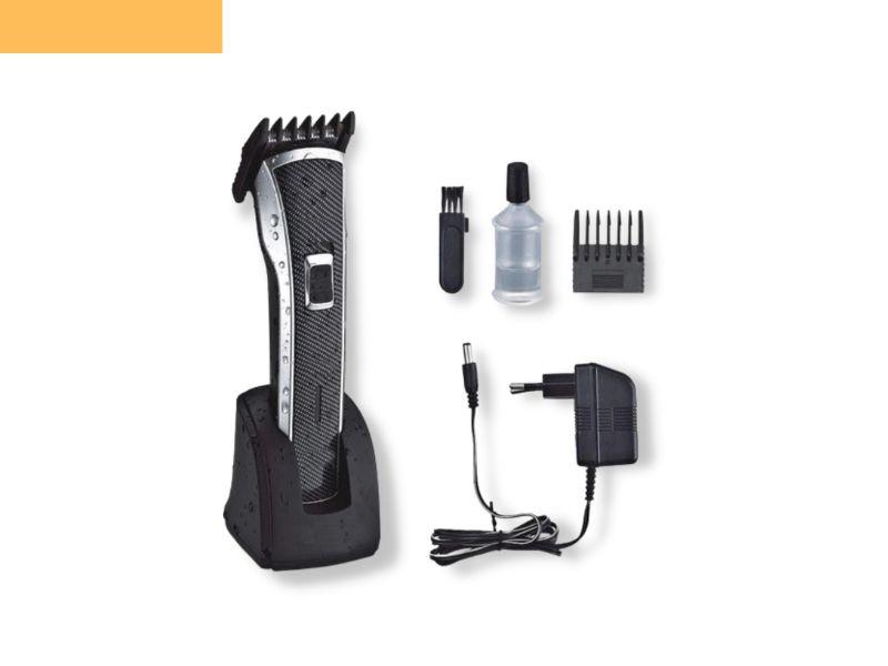 Професійна акумуляторна машинка для стрижки волосся тример XRPO 90110 чорна (40991-DSP-90110), фото 1