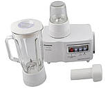 Багатофункціональний кухонний комбайн із соковичавницею, блендером і млином KNW 176N 4в1 і 2 м'якими швидкостями, фото 5