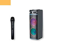 Акумуляторна акустична система XPRO 298  колонка валіза 150Вт USB, SD, FM радіо, Bluetooth, мікрофон, ДУ (MER-15693)