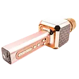 Бездротовий Bluetooth мікрофон для караоке з модулятором голосу DM High Quality YS-05 Original рожевий (YS-05_457), фото 5