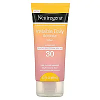 Neutrogena, солнцезащитный лосьон, невидимая ежедневная защита, SPF 30, 88 мл (3 жидк. унции) в Украине