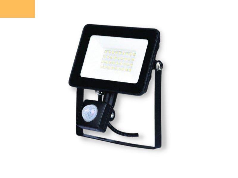 Прожектор світлодіодний з датчиком руху XPRO LED ZL-4108 30W Black 5000K (lp-88502)