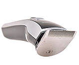 Машинка (тример) для стрижки волосся від 1 до 12 мм DSP 90110 сріблясто-чорна 3W (90110_246), фото 6