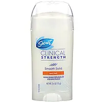 Secret, Clinical Strength, антиперспирант / дезодорант, мягкое вещество, Sport Fresh, 73 г (2,6 унции) в