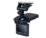 Функціональний автомобільний відеореєстратор DVR HD H-198 Чорний (H-198_290), фото 4