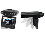 Функціональний автомобільний відеореєстратор DVR HD H-198 Чорний (H-198_290), фото 9
