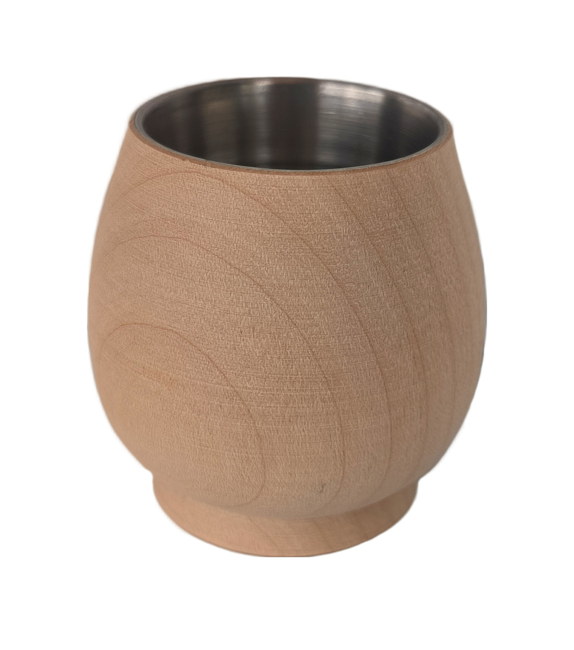 Дерев'яна чарка 5.7 х 5.3 см.-2 заготівка ручної роботи.під декорування. для розпису, декупажу