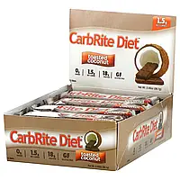 Universal Nutrition, Doctor's CarbRite Diet, батончики с жареным кокосом, 12 батончиков, 56,7 г (2,0 унции) в