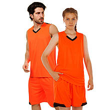 Форма баскетбольна Lingo LD-8002-4 (зріст 160-190 см, помаранчевий)