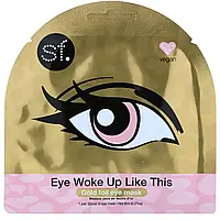 SFGlow, Eye Woke Up Like This, Gold Foil Eye Mask, 1 Mask, 0.27 oz (8 ml) (Discontinued Item) в Украине