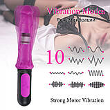 Фалоїмітатор із ручкою Satisfyer, фото 8