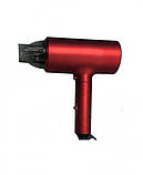 Фен для укладання волосся складний з концентратором XPRO 30214 червоний (41006-DSP-30214), фото 5