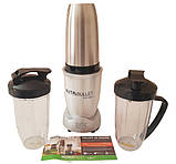 Багатофункціональний блендер 3 в 1, з ізольованою чашкою з неіржавкої сталі, яка дає змогу, фото 3