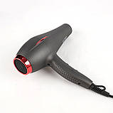 Фен для укладання волосся компактний з концентратором XPRO 30284 чорний (41007-DSP-30284), фото 3