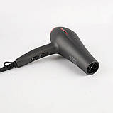Фен для укладання волосся компактний з концентратором XPRO 30284 чорний (41007-DSP-30284), фото 4