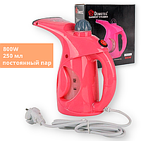 Відпарювач ручний 250 мл Domotec MS-5360 рожевий 800W (MS-5360_291)