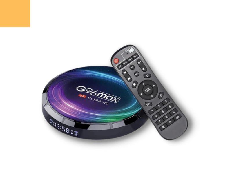 Смарт приставка Медіаплеєр стаціонарний Android TV Box XPRO G96 Max X4 4/64 Gb Android 11 (40769-G96 Max X4 8K)
