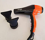 Фен професійний для волосся з насадкою GEMEI GM1751 2200 Вт чорний (LP-91045), фото 6