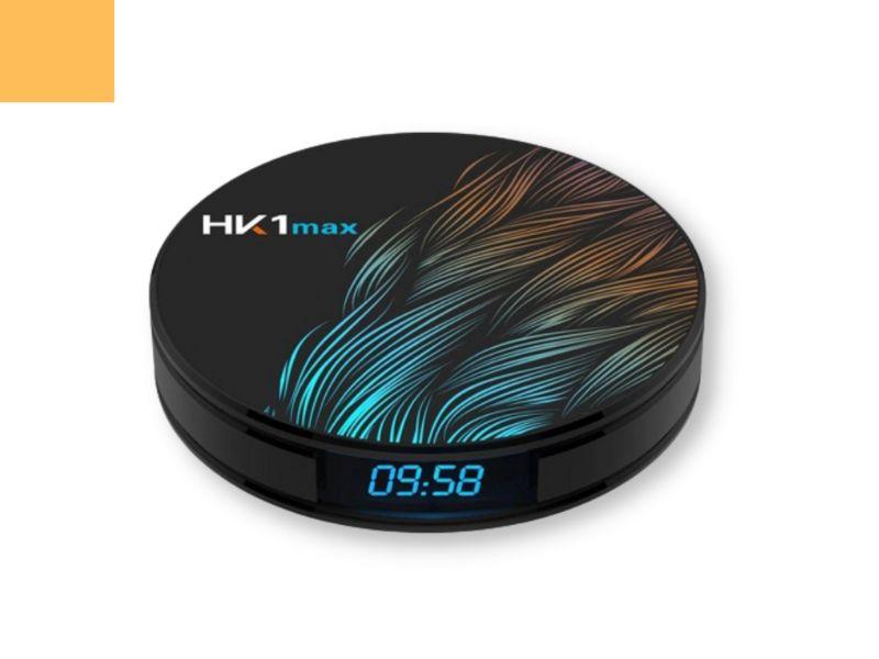 Смарт приставка Медіаплеєр стаціонарний Android TV Box XPRO HK1 MAX 4/64 Gb Android 9 (HK1 MAX)