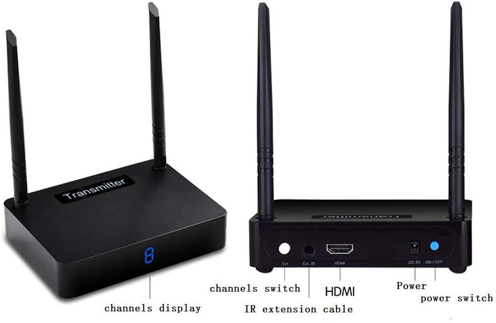 Measy HD585 5,8 ГГц Бездротовий HD-адаптер/розширювач 350 м(пряма видимість) Підтримка 8 груп вибору каналів ((якість зображення 5, фото 1