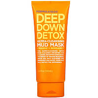 Formula 10.0.6, Deep Down Detox, Ultra-Cleansing Mud Mask, Orange + Bergamot, 3.4 fl oz (100 ml) в Украине