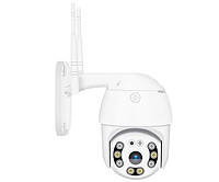 Камера видеонаблюдения XPRo PTZ WiFi APP HISEE SE уличная беспроводная Full HD с режимом ночного видения, микрофоном и датчиком