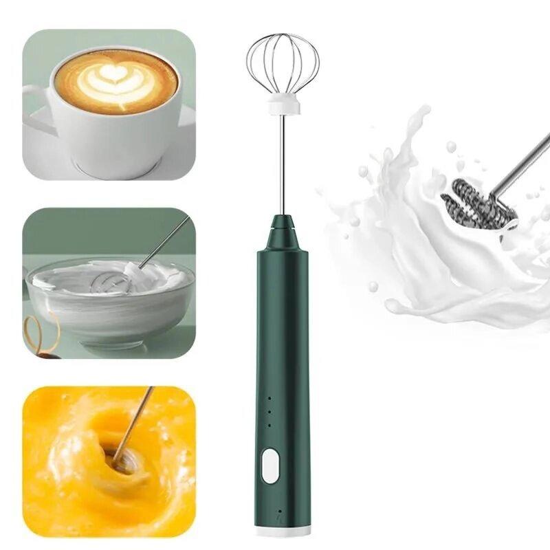 Акумуляторний блендер капучінатор з Usb роз'ємом