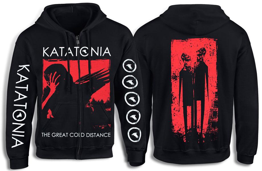 Толстовка на змійці KATATONIA The Great Cold Distance