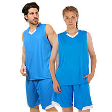 Форма баскетбольна Lingo LD-8002-1 (зріст 160-190 см, блакитний)