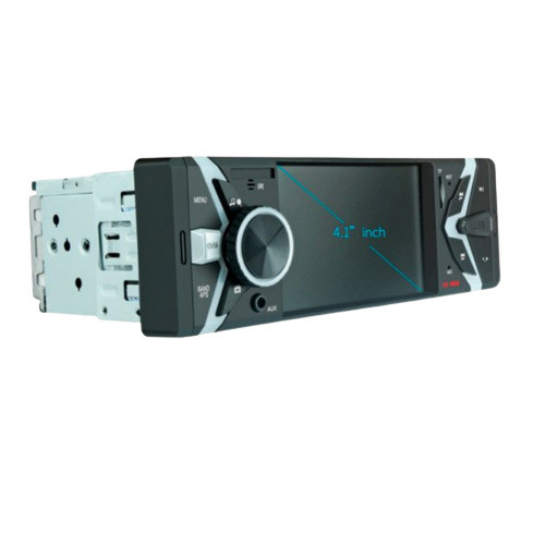 Автомагнітола 4314 1 DIN 4х60 USB 2.0 порт слот SD/MMC чорний (Tlp-89879_1053), фото 1